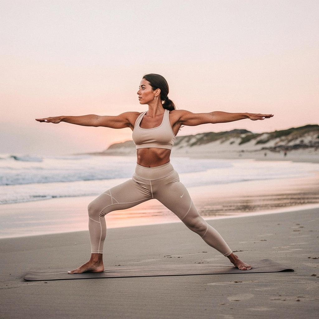 Manos en posición de mudra, simbolizando la conexión espiritual y la concentración en la práctica del yoga.